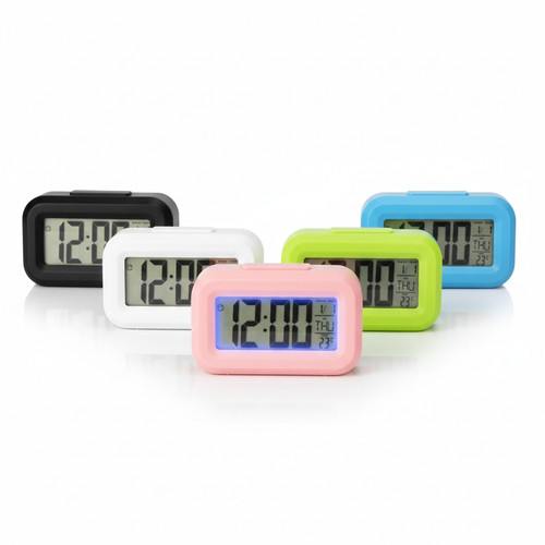 Digital alarm clock battery - clock,