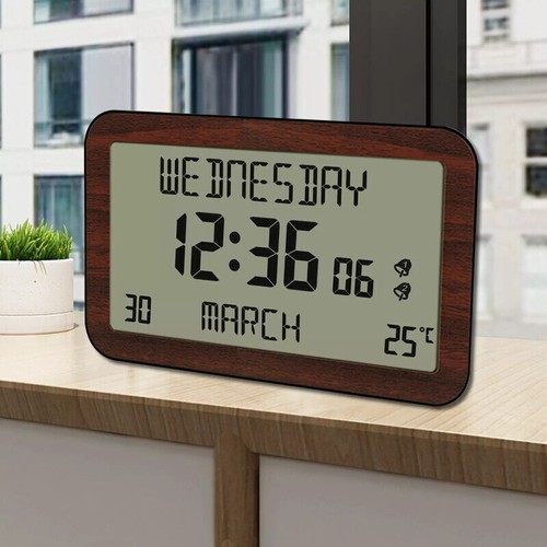 Full digital calendar clock - calendar,
