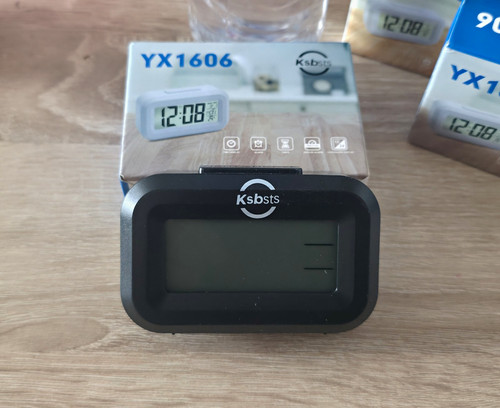 Digital alarm clock - alarm, timer