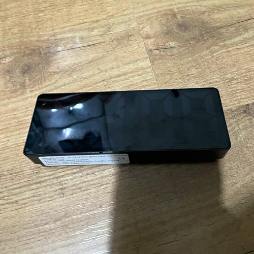 Black digital alarm - clock, with