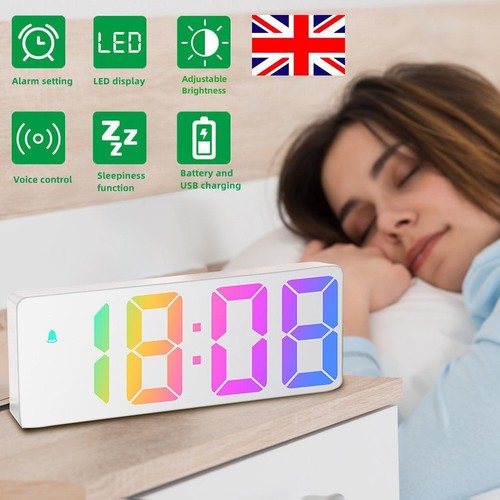 Alarm clock led display - alarm,