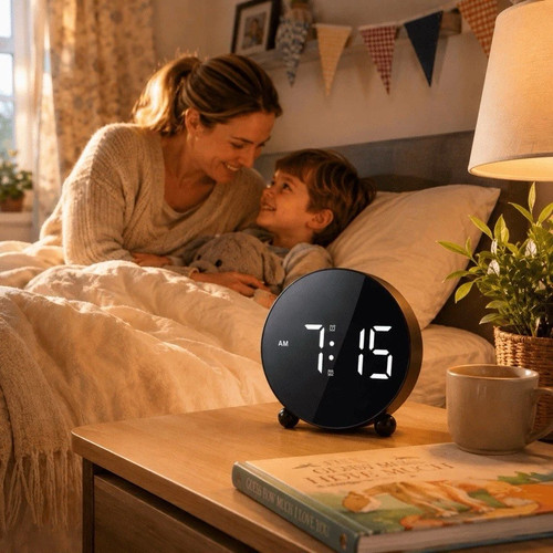 Digital alarm clock led - digital,
