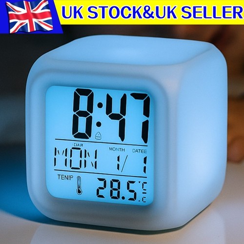 Led digital silent alarm - alarm, clock