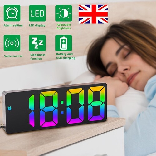 Alarm clock led display - clock,