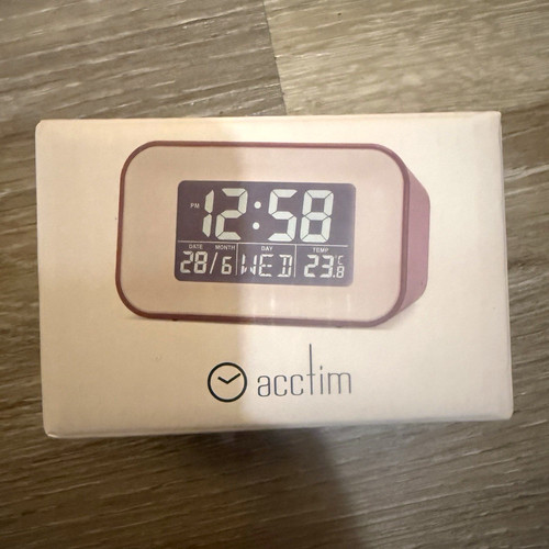 Acctim digital alarm - alarm, clock