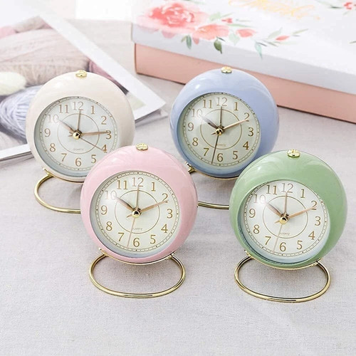 Retro silent alarm clocks cute - retro,