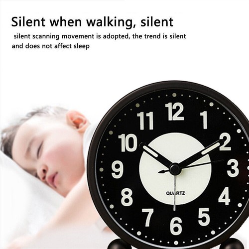 Luminous silent bedside alarm - luminous,