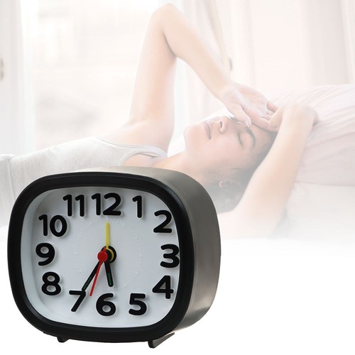 Quartz alarm clock silent non - quartz,