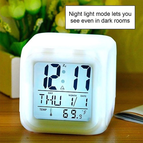 Colors led alarm clock - colors,