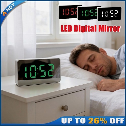 Led electric digital alarm - led,