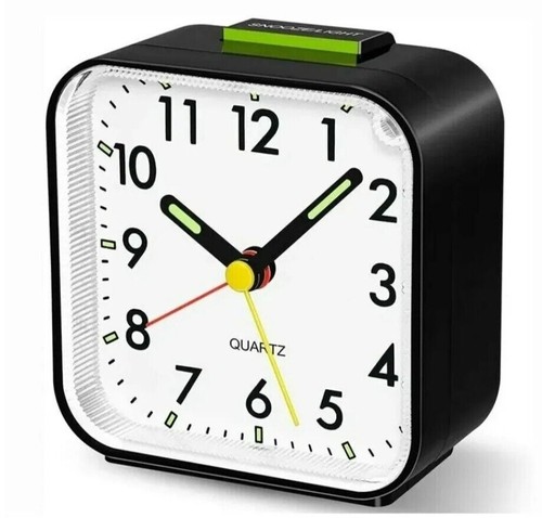 Quartz alarm clock with night - alarm,
