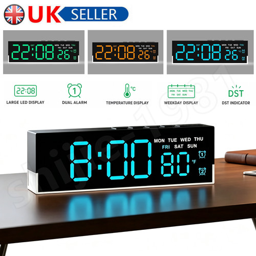 Usb digital alarm clock - digital,