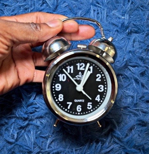 Twin bell analogue alarm - twin,