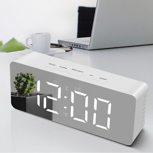 Digital led alarm clock - led,
