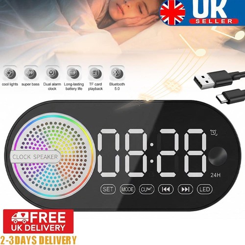 Led digital alarm clock - led,