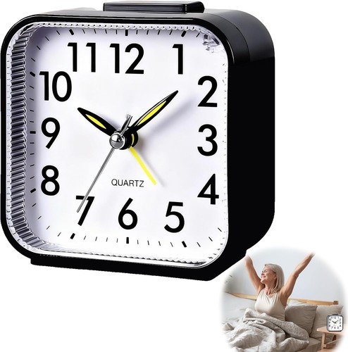 Quartz alarm clock - clock, with