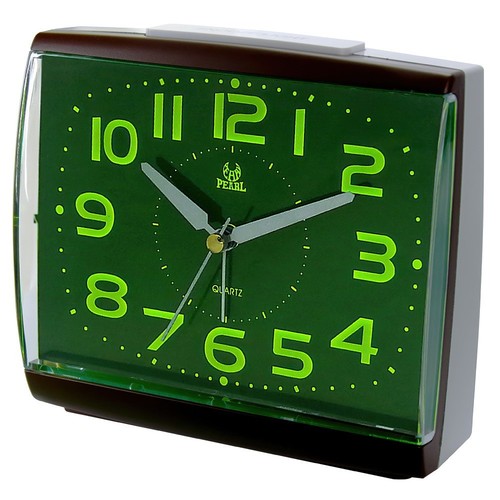 Silent bedside alarm clock - silent,