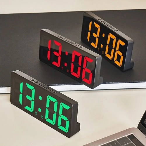 Alarm clock led display - alarm,