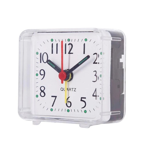 Quartz alarm clock with - alarm,