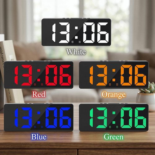 Alarm clock led display - clock,