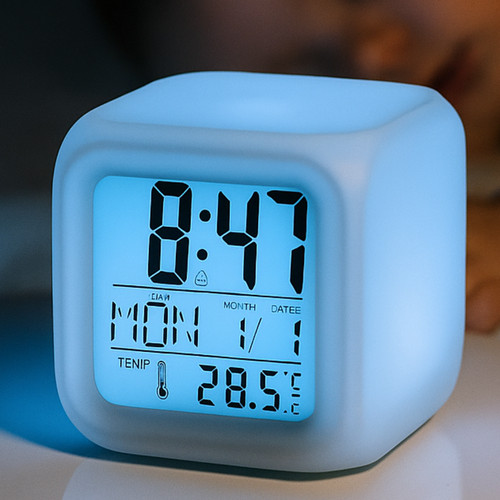 Led digital silent - led, clock