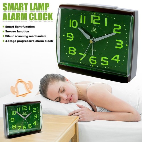 Silent bedside alarm clock - bedside,