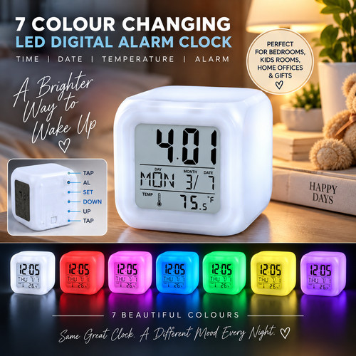 Colour changing led digital - colour,
