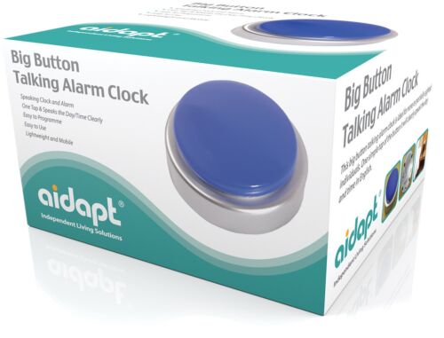 Big button talking alarm - big, clock