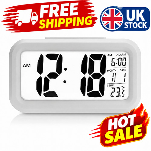 Digital led bedside snooze - led,