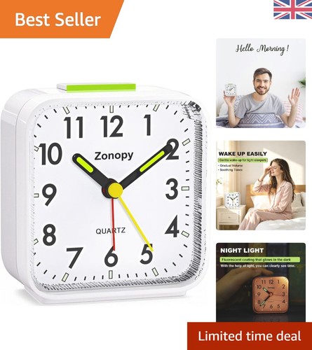 Silent analogue alarm - analogue,