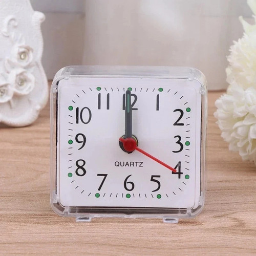 Small silent alarm clock - **small,