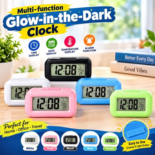 Digital led bedside snooze - bedside,