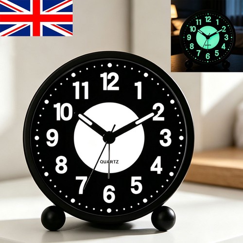 Silent bedside alarm - clock, non
