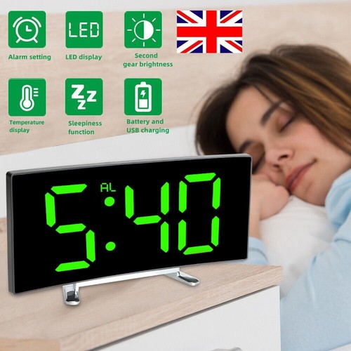 Alarm clock led display - alarm,