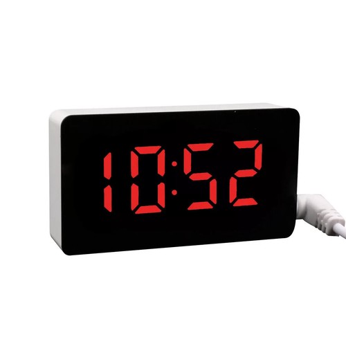 Digital alarm clock - clock, mains