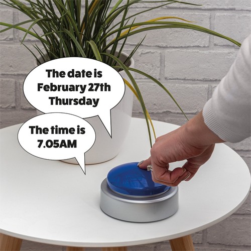 Speaking button voice alarm - button,