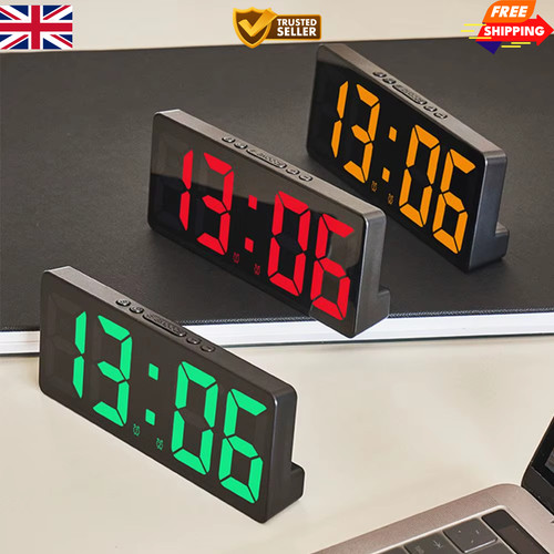 Alarm clock led display - alarm,